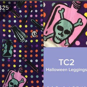 LuLaRoe Halloween leggings TC2 (sz 18+) $18 New